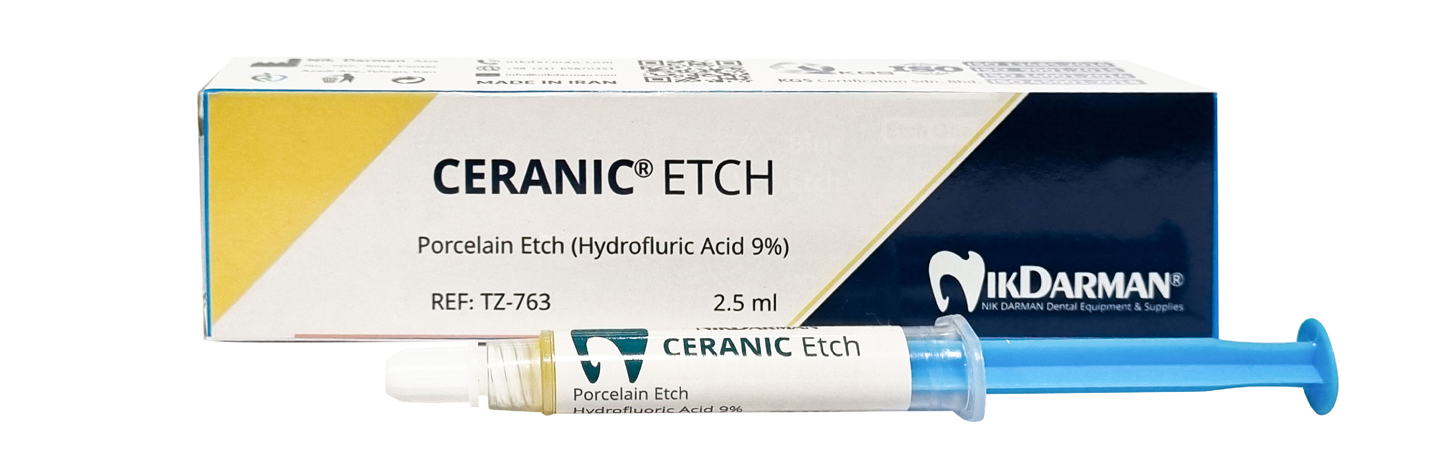 Nik Darman - Ceranic Etch Acid Hydrofluoric Gel 9%